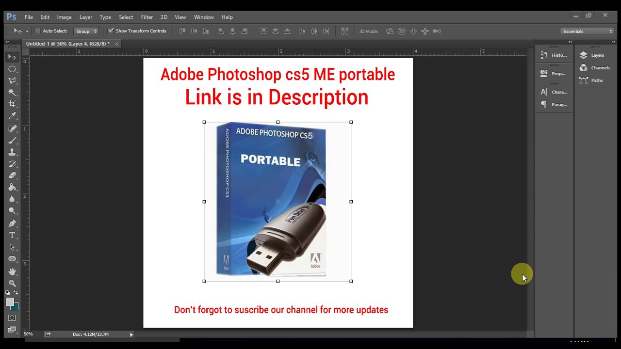 adobe photoshop portable pc